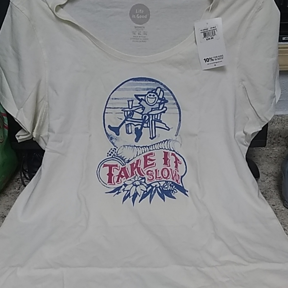 Life is Good t-shirt